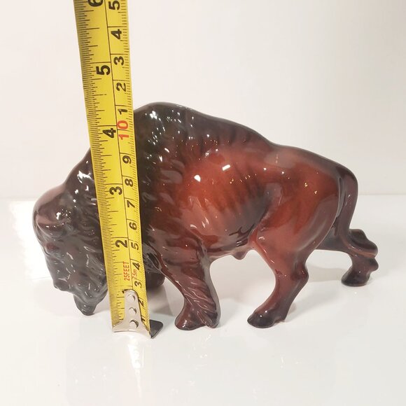 Vintage Bison Figurine - Picture 7 of 9